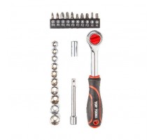Набор инструментов Top Tools торцевых гаечных ключей 1/4", 23ед. (38D505)
