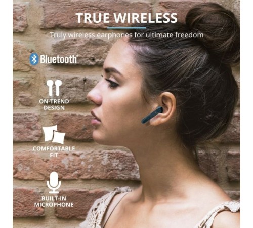 Навушники Trust Primo Touch True Wireless Mic Blue (23780) Навушники Trust Primo Touch True Wireless Mic Blue (23780)