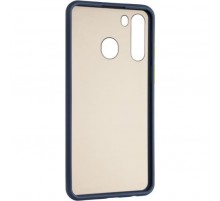 Чехол для мобильного телефона Gelius Bumper Mat Case для Samsung A215 (A21) Blue (00000079432)