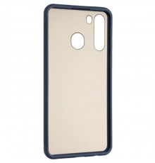 Чехол для мобильного телефона Gelius Bumper Mat Case для Samsung A215 (A21) Blue (00000079432)