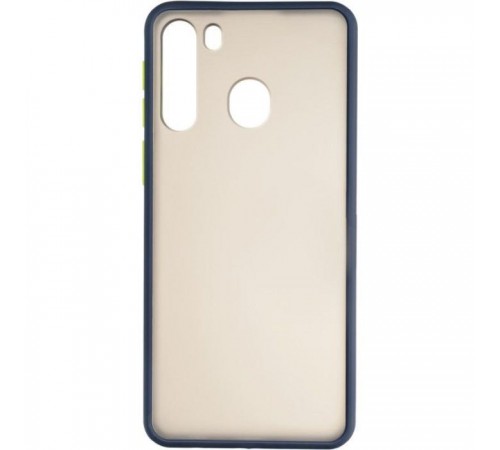 Чехол для мобильного телефона Gelius Bumper Mat Case для Samsung A215 (A21) Blue (00000079432) Чехол для мобильного телефона Gelius Bumper Mat Case для Samsung A215 (A21) Blue (00000079432)