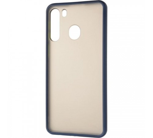 Чехол для мобильного телефона Gelius Bumper Mat Case для Samsung A215 (A21) Blue (00000079432) Чехол для мобильного телефона Gelius Bumper Mat Case для Samsung A215 (A21) Blue (00000079432)
