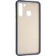 Чехол для мобильного телефона Gelius Bumper Mat Case для Samsung A215 (A21) Blue (00000079432)