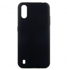 Чохол до мобільного телефона Dengos Carbon Samsung Galaxy A01, black (DG-TPU-CRBN-54) (DG-TPU-CRBN-54)