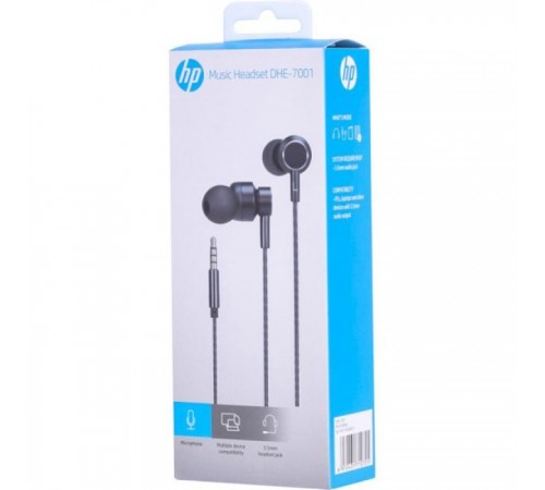 Навушники HP DHE-7001 Headset Black (DHE-7001) Навушники HP DHE-7001 Headset Black (DHE-7001)