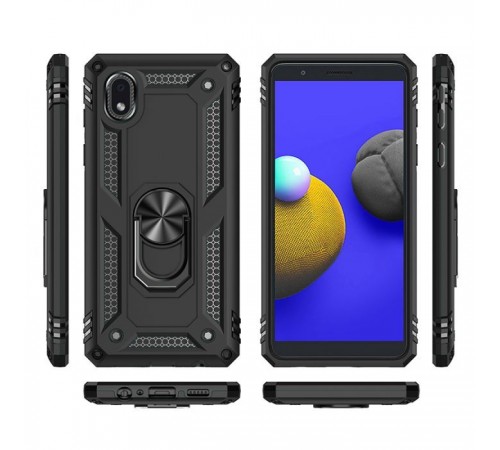 Чохол до мобільного телефона BeCover Military Samsung Galaxy A01 Core SM-A013 Black (705563) Чохол до мобільного телефона BeCover Military Samsung Galaxy A01 Core SM-A013 Black (705563)