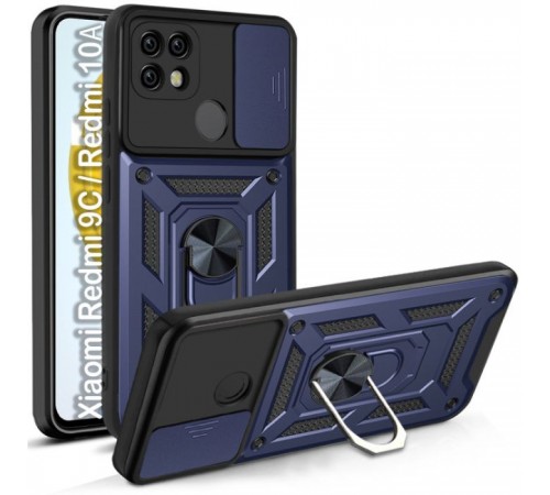 Чохол до мобільного телефона BeCover Military Xiaomi Redmi 9C / Redmi 10А Blue (705579)