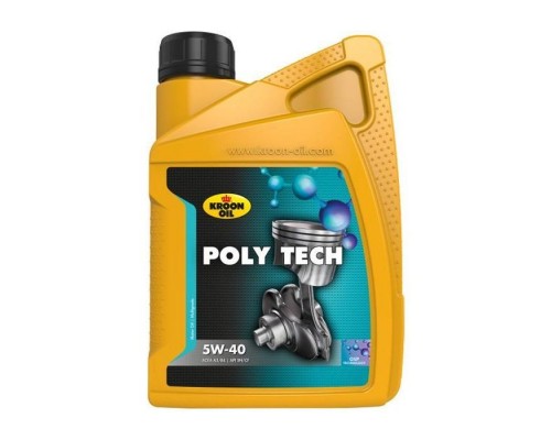 Моторна олива Kroon-Oil POLY TECH 5W-40 1л (KL 36139) Моторна олива Kroon-Oil POLY TECH 5W-40 1л (KL 36139)