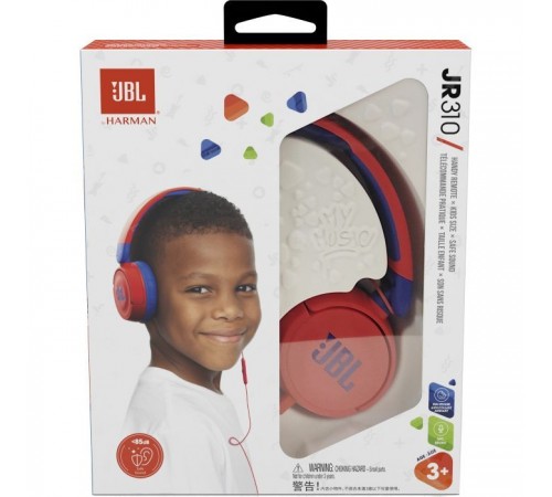 Наушники JBL JR 310 Red (JBLJR310RED) Наушники JBL JR 310 Red (JBLJR310RED)