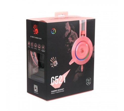 Наушники A4Tech Bloody G521 Pink Наушники A4Tech Bloody G521 Pink