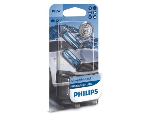 Автолампа Philips 5W (12961WVUB2) Автолампа Philips 5W (12961WVUB2)
