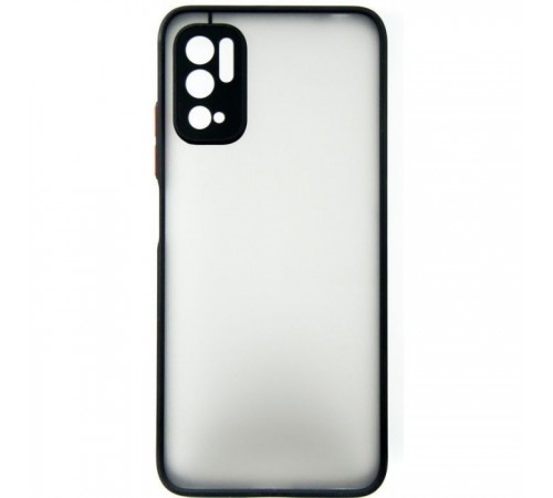Чохол до мобільного телефона Dengos Matte POCO M3 Pro (black) (DG-TPU-MATT-77) Чохол до мобільного телефона Dengos Matte POCO M3 Pro (black) (DG-TPU-MATT-77)