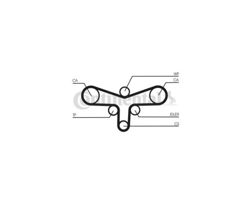 Ремень ГРМ CONTITECH CT920 Ремень ГРМ CONTITECH CT920