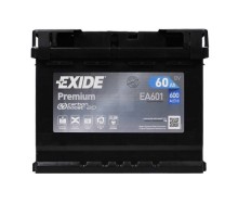 Акумулятор автомобільний EXIDE PREMIUM 60A (EA601)