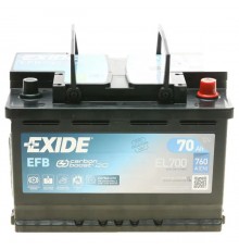Акумулятор автомобільний EXIDE 70A (EL700)