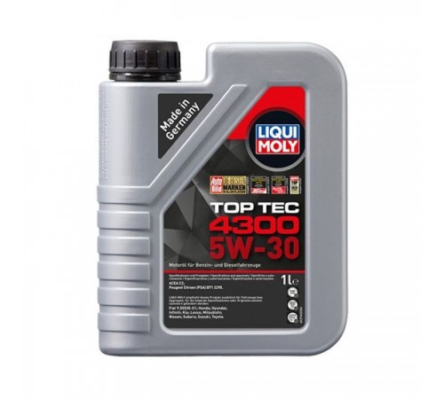 Моторное масло Liqui Moly Top Tec 4300 SAE 5W-30 1л. (2323) Моторное масло Liqui Moly Top Tec 4300 SAE 5W-30 1л. (2323)