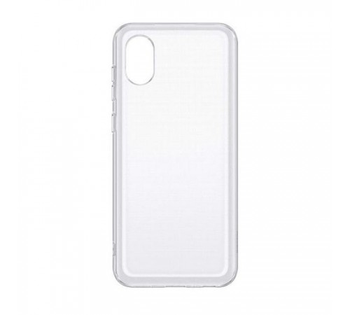 Чохол до мобільного телефона Samsung A03 Soft Clear Cover Transparent (EF-QA032TTEGRU) Чохол до мобільного телефона Samsung A03 Soft Clear Cover Transparent (EF-QA032TTEGRU)