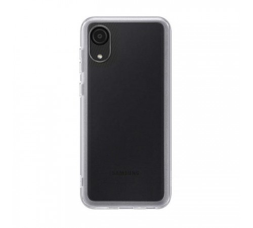 Чохол до мобільного телефона Samsung A03 Soft Clear Cover Transparent (EF-QA032TTEGRU) Чохол до мобільного телефона Samsung A03 Soft Clear Cover Transparent (EF-QA032TTEGRU)