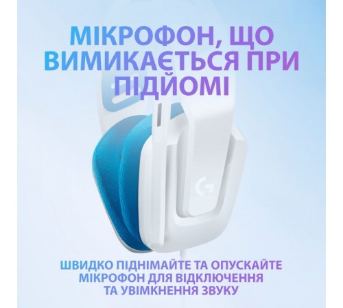 Наушники Logitech G335 Wired Gaming White (981-001018) Наушники Logitech G335 Wired Gaming White (981-001018)
