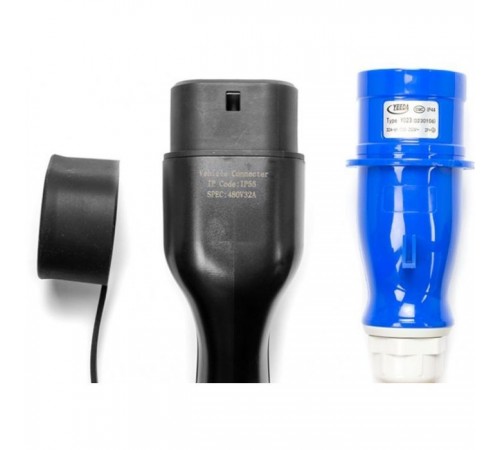Зарядное устройство для электромобиля HiSmart Type 2-CEE, 6-32A, 7.2кВт, 1 фазное, 5м (EV200047) Зарядное устройство для электромобиля HiSmart Type 2-CEE, 6-32A, 7.2кВт, 1 фазное, 5м (EV200047)