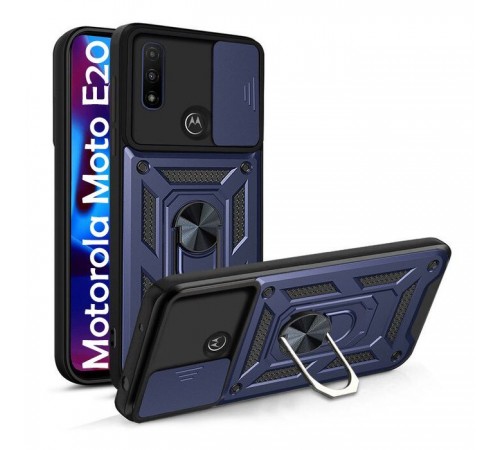 Чохол до мобільного телефона BeCover Military Motorola Moto E20 Blue (707401) Чохол до мобільного телефона BeCover Military Motorola Moto E20 Blue (707401)