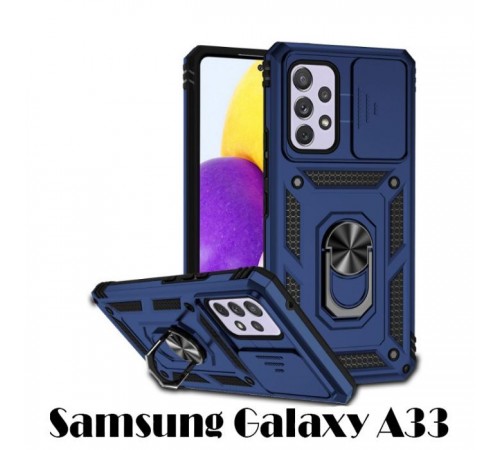 Чохол до мобільного телефона BeCover Military Samsung Galaxy A33 SM-A336 Blue (707384) Чохол до мобільного телефона BeCover Military Samsung Galaxy A33 SM-A336 Blue (707384)
