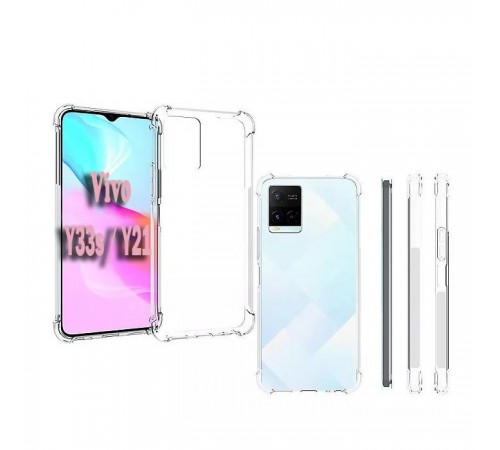 Чохол до мобільного телефона BeCover Anti-Shock Vivo Y33s / Y21 Clear (707565) Чохол до мобільного телефона BeCover Anti-Shock Vivo Y33s / Y21 Clear (707565)