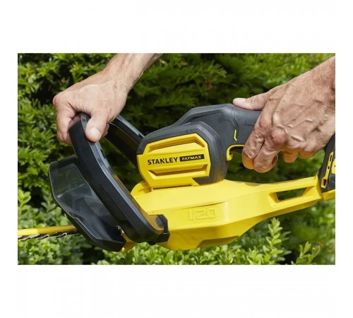 Кущоріз Stanley FatMax, 20 В, 4 Ач, довжина ножа 55 см (SFMCHT855M1) Кущоріз Stanley FatMax, 20 В, 4 Ач, довжина ножа 55 см (SFMCHT855M1)