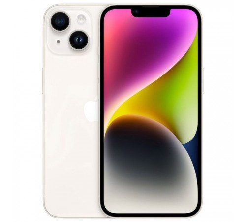 Мобільний телефон Apple iPhone 14 128GB Starlight (MPUR3) Мобільний телефон Apple iPhone 14 128GB Starlight (MPUR3)