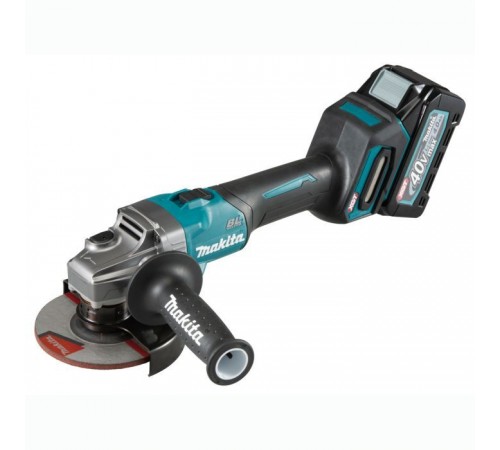 Шліфувальна машина Makita GA008GM201 XGT, 40 V Max, 125мм, BL4040x2, DC40RA, Makpac (GA008GM201) Шліфувальна машина Makita GA008GM201 XGT, 40 V Max, 125мм, BL4040x2, DC40RA, Makpac (GA008GM201)