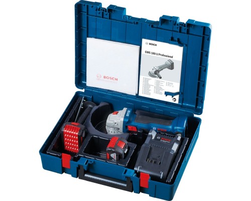 Шліфувальна машина Bosch GWS 180-LI (0.601.9H9.021) Шліфувальна машина Bosch GWS 180-LI (0.601.9H9.021)