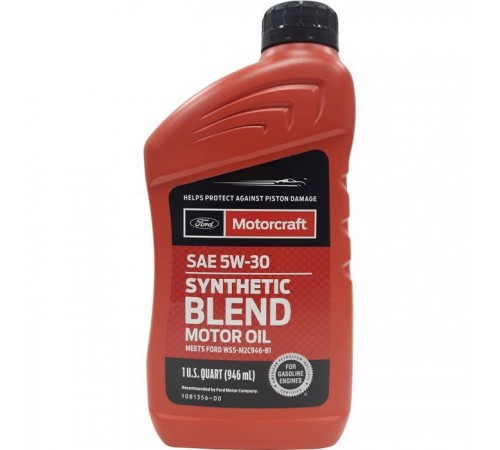 Моторна олива Ford Motorcraft Synthetic Blend 5W-30 946 ml (XO5W30Q1SP) Моторна олива Ford Motorcraft Synthetic Blend 5W-30 946 ml (XO5W30Q1SP)