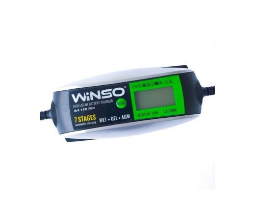Зарядний пристрій для автомобільного акумулятора WINSO 139700 Зарядний пристрій для автомобільного акумулятора WINSO 139700