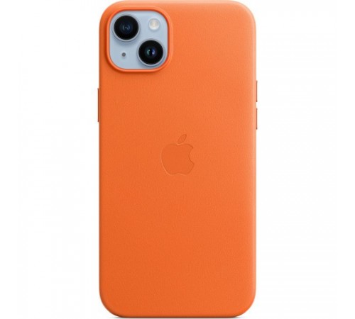 Чохол до мобільного телефона Apple iPhone 14 Plus Leather Case with MagSafe - Orange,Model A2907 (MPPF3ZE/A) Чохол до мобільного телефона Apple iPhone 14 Plus Leather Case with MagSafe - Orange,Model A2907 (MPPF3ZE/A)