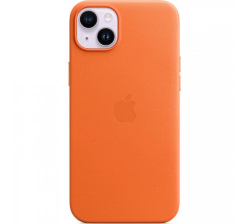 Чохол до мобільного телефона Apple iPhone 14 Plus Leather Case with MagSafe - Orange,Model A2907 (MPPF3ZE/A) Чохол до мобільного телефона Apple iPhone 14 Plus Leather Case with MagSafe - Orange,Model A2907 (MPPF3ZE/A)