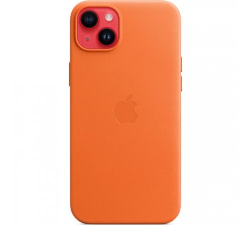 Чохол до мобільного телефона Apple iPhone 14 Plus Leather Case with MagSafe - Orange,Model A2907 (MPPF3ZE/A) Чохол до мобільного телефона Apple iPhone 14 Plus Leather Case with MagSafe - Orange,Model A2907 (MPPF3ZE/A)