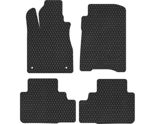 Килимок в салон EVAtech Honda CR-V 2012-2017 4 покоління SUV EU (HA380P4TL2RBB)