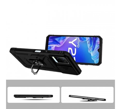 Чохол до мобільного телефона BeCover Military Vivo Y33s / Y21 Black (708834) Чохол до мобільного телефона BeCover Military Vivo Y33s / Y21 Black (708834)
