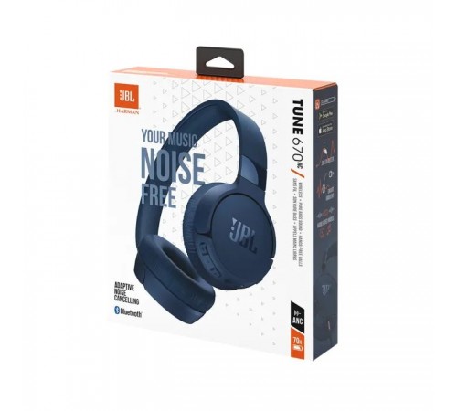 Навушники JBL Tune 670NC Blue (JBLT670NCBLU) Навушники JBL Tune 670NC Blue (JBLT670NCBLU)