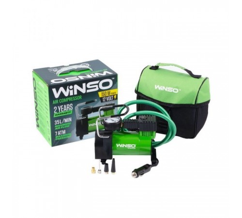 Автомобільний компресор WINSO 7 Атм 35 л/хв (121000) Автомобільний компресор WINSO 7 Атм 35 л/хв (121000)