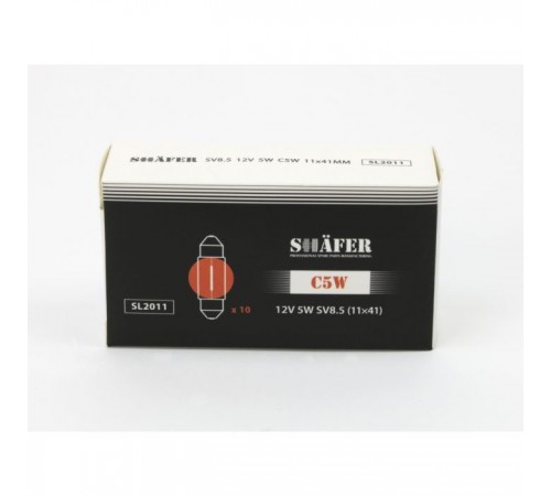 Автолампа SHAFER 12V5WC5WSV8.5 (SL2011) Автолампа SHAFER 12V5WC5WSV8.5 (SL2011)