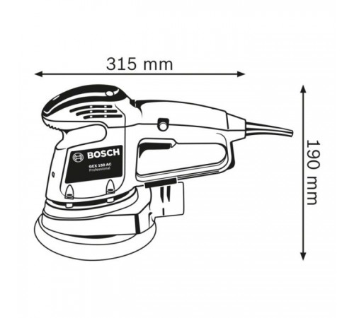 Шлифовальная машина Bosch GEX 34-150 (0.601.372.800) Шлифовальная машина Bosch GEX 34-150 (0.601.372.800)