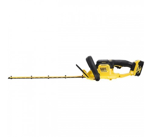 Кусторез DeWALT 18 В, 5Ah, длина ножа 55 см, диаметр веток 25 мм (DCMHT563P1) Кусторез DeWALT 18 В, 5Ah, длина ножа 55 см, диаметр веток 25 мм (DCMHT563P1)