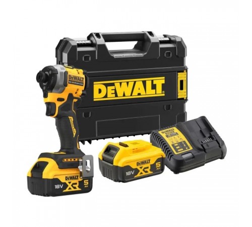 Шуруповерт DeWALT 18 В XR Li-Ion, 2x5Ah, безщітковий, 206 Нм, 3250 об/хв, TSTAK (DCF850P2T) Шуруповерт DeWALT 18 В XR Li-Ion, 2x5Ah, безщітковий, 206 Нм, 3250 об/хв, TSTAK (DCF850P2T)