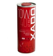 Моторна олива Xado 10W-40 4T MA2, Red Boost 1 л (ХА 26132)