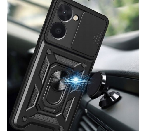 Чохол до мобільного телефона BeCover Military Realme 10 Black (709169) Чохол до мобільного телефона BeCover Military Realme 10 Black (709169)