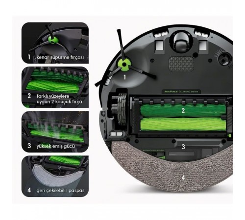 Пылесос iRobot Roomba Combo J7+ (c755840) Пылесос iRobot Roomba Combo J7+ (c755840)