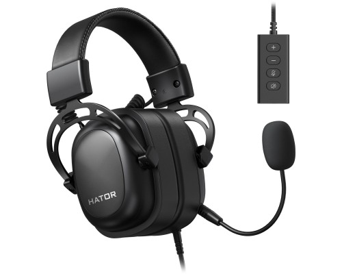 Наушники Hator Hypergang 2 USB 7.1 Black (HTA-940)