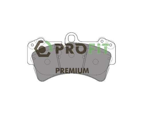 Тормозные колодки Profit 5005-1626 Тормозные колодки Profit 5005-1626