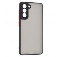 Чохол до мобільного телефона Armorstandart Frosted Matte Samsung S21 FE Black (ARM70486)